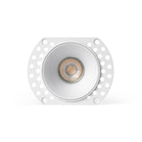 Downlight empotrable de techo Faro Flac GU10 blanco — ref. 44106 (1)