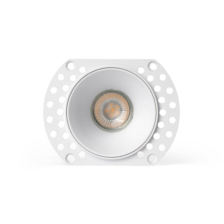 Downlight empotrable de techo Faro Flac GU10 blanco — ref. 44106 (1)