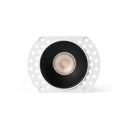 Downlight empotrable de techo Faro Flac GU10 negro 44107