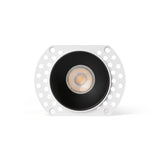 Downlight empotrable de techo Faro Flac GU10 LED negro 44107