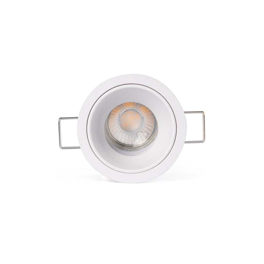Downlight empotrable de techo Faro Flic GU10 LED blanco IP20 44108
