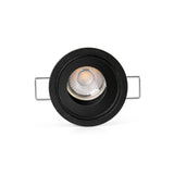 Downlight empotrable de techo Faro Flic GU10 IP20 Ø5,5cm negro — ref. 44109 (1)