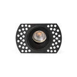 Downlight empotrable de techo Faro Flic sin marco GU10 IP20 Ø6,6cm negro — ref. 44111 (1)