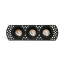 Downlight empotrable de techo Faro Flic 3 luces GU10 IP20 negro — ref. 44115 (1)