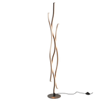 Lámpara de pie Trio Blaze LED brushed aluminium 138cm 441210305