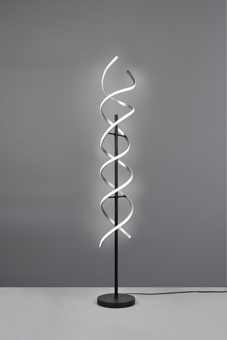 Lámpara de pie Trio Sequence LED brushed aluminium 150cm 441810205