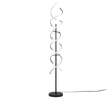 Lámpara de pie Trio Sequence LED brushed aluminium 150cm 441810205