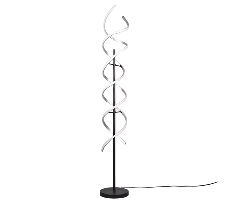 Lámpara de pie Trio Sequence LED brushed aluminium 150cm 441810205