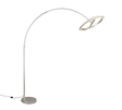 Lámpara de pie Trio Amador LED níquel mate 205cm 442410107