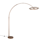 Lámpara de pie Trio Amador LED marrón café 205cm 442410165