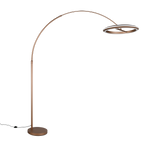 Lámpara de pie Trio Amador LED marrón café 205cm 442410165