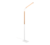 Lámpara de pie Trio Norris LED blanco mate 3000K 169,5cm 445210131