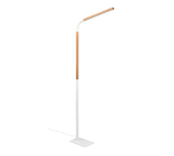 Lámpara de pie Trio Norris LED blanco mate 3000K 169,5cm 445210131