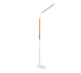 Lámpara de pie Trio Norris LED blanco mate 3000K 169,5cm 445210131