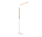 Lámpara de pie Trio Norris LED blanco mate 3000K 169,5cm 445210131