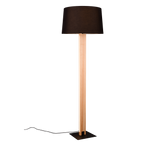 Lámpara de pie Trio Rahul negro mate regulable táctil 150cm 447610232
