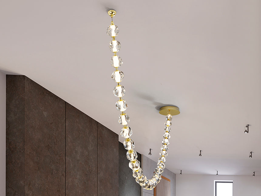 Schuller Zaria II Large Pendant Light 29 Lights Gold Dimmable 448925
