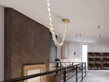 Schuller Zaria II Large Pendant Light 29 Lights Gold Dimmable 448925