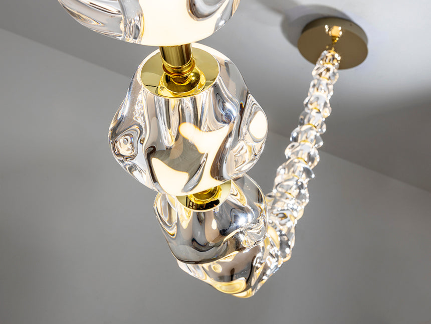 Schuller Zaria II Large Pendant Light 29 Lights Gold Dimmable 448925