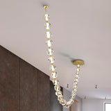 Schuller Zaria II Lámpara de techo colgante grande 29 luces oro dimable 448925