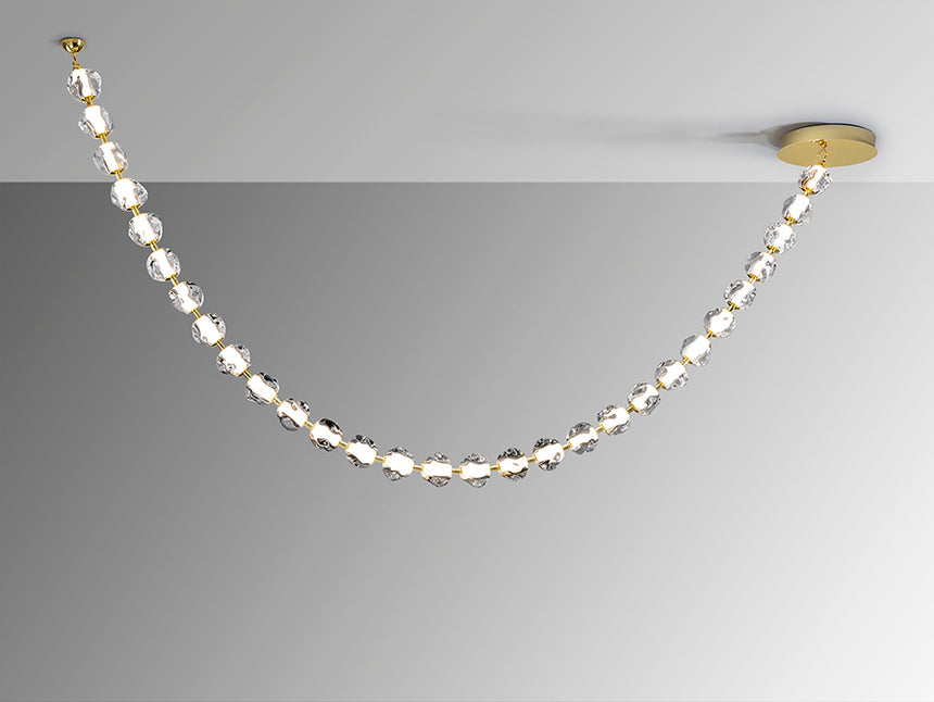Schuller Zaria II Large Pendant Light 29 Lights Gold Dimmable 448925