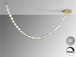 Lámpara de techo colgante Schuller Zaria II 29 luces dorado y oro 3000K regulable 448925 - imagen 4