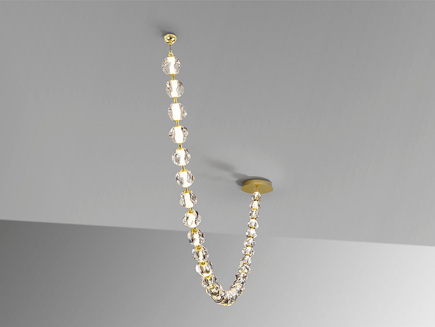 Schuller Zaria II Large Pendant Light 29 Lights Gold Dimmable 448925