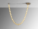 Schuller Zaria II Chandelier 29 lights bronze/Amber Dim 448956