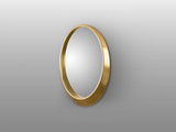 Espejo ovalado Schuller Alan pan de oro 87x67cm 449021