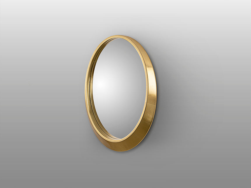 Espejo ovalado Schuller Alan pan de oro 87x67cm 449021
