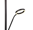 Lámpara de pie Trio Willis LED negro mate 180cm 449510232