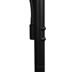 Lámpara de pie Trio Willis LED negro mate 180cm 449510232
