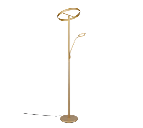 Lámpara de pie Trio Willis LED gold-colored 180cm 449510279