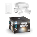 Philips Hue Foco 3 luces Adore blanco White Ambiance 5W 6500K IP44 871951434091600 350lm