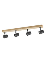MDC FOCO/BASE 1F ETNIA BL/MADERA MDC5001-8101