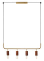 Lámpara colgante MDC Kopa 20W 450079101