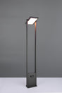 Baliza de exterior Trio Malawi LED antracita solar CCT regulable IP65 101cm 4537