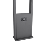 Baliza de exterior Trio Malawi LED antracita solar CCT regulable IP65 101cm 4537