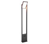 Baliza de exterior Trio Malawi LED antracita solar CCT regulable IP65 101cm 4537