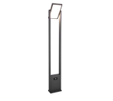Baliza de exterior Trio Malawi LED antracita solar CCT regulable IP65 101cm 4537