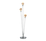 Lámpara de pie Trio Verano LED cromo 150cm 454510306