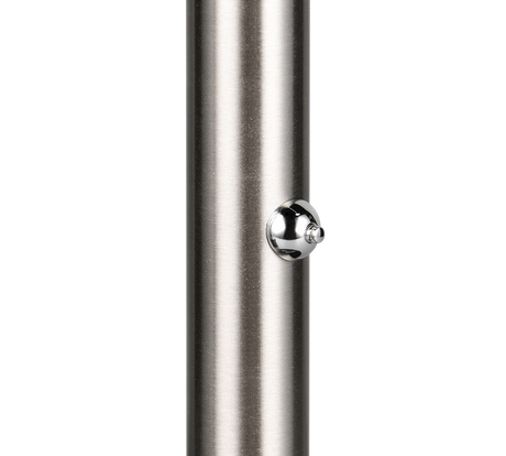 Lámpara de pie Trio Fiore LED níquel mate 145cm 454610107