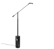 Lámpara de pie Trio Fiore LED negro mate 145cm 454610132