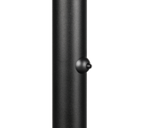 Lámpara de pie Trio Fiore LED negro mate 145cm 454610132