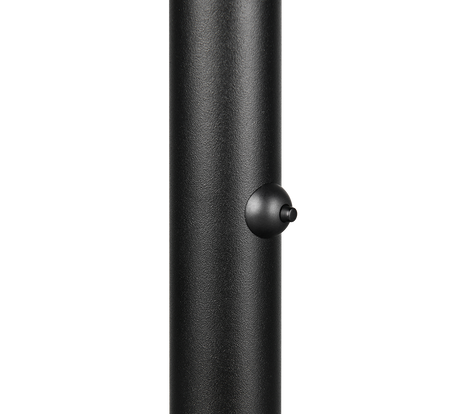 Lámpara de pie Trio Fiore LED negro mate 145cm 454610132