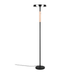 Lámpara de pie Trio Celeste LED negro mate 3000K táctil 160cm 454910132 - vista 4