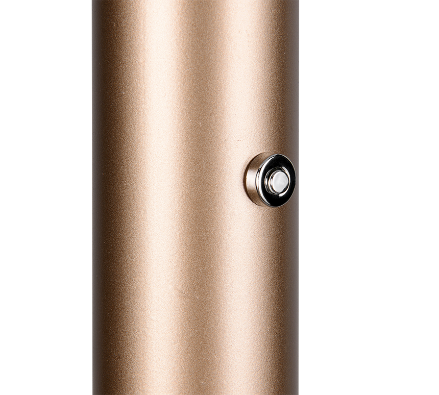 Lámpara de pie Trio Celeste LED marrón café 3000K táctil 160cm 454910165 - vista 3