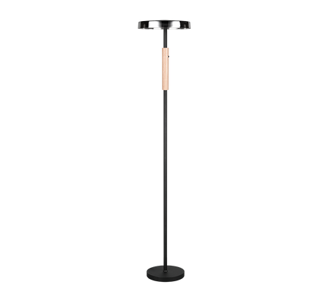 Lámpara de pie Trio Celeste LED marrón café 3000K táctil 160cm 454910165 - vista 5