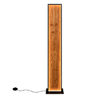 Lámpara de pie Trio Kalea LED madera 3000K 120cm 455510130