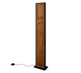 Lámpara de pie Trio Kalea LED madera 3000K 120cm 455510130
